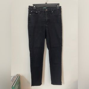 Ralph Lauren black skinny jeans